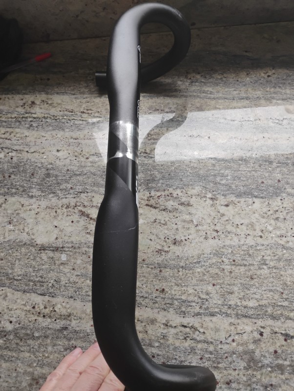 PRO PLT Ergo Alloy Handlebar, 42cm, 31.8mm clamp