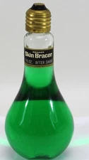 Vintage Mennen Skin Bracer After Shave Light Bulb Bottle
