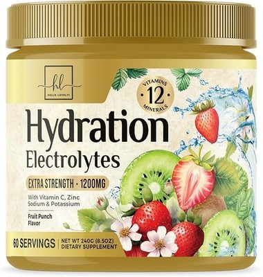 Hydration Replenisher Daily Electrolyte Drink Mix � Rapid Hydration Powder Vegan