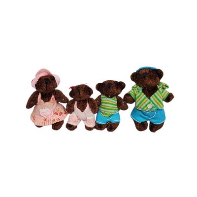 Furryville The Bearskis Family Figures Lot Mattel 2005 HTF | eBay