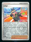 Pokemon Card Judge 167/182 Professor Program Destined Rivals Holo DRI Promo 2025