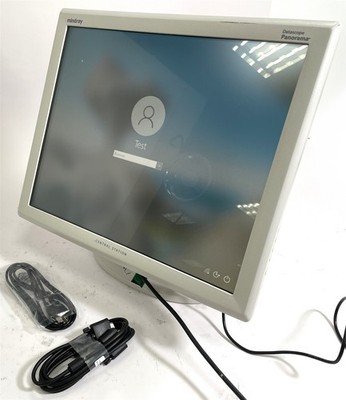 19'' ELO TouchSystem Touchscreen Monitor Model ET1928L-8CWM-1-RDAT-G w/ AC, Stand