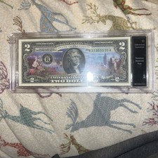 2$ COLORIZED UNCIRCULATED TENNESSEE STATEHOOD FEDERAL RESERVE NOTE