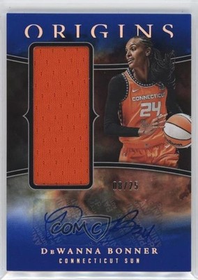2024 Panini Origins WNBA Jersey Blue 8/25 DeWanna Bonner #JA-DB Auto 01sb