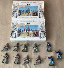 Accurate Figures LTD. American Civil War Infantry figures 1/32 MIB!
