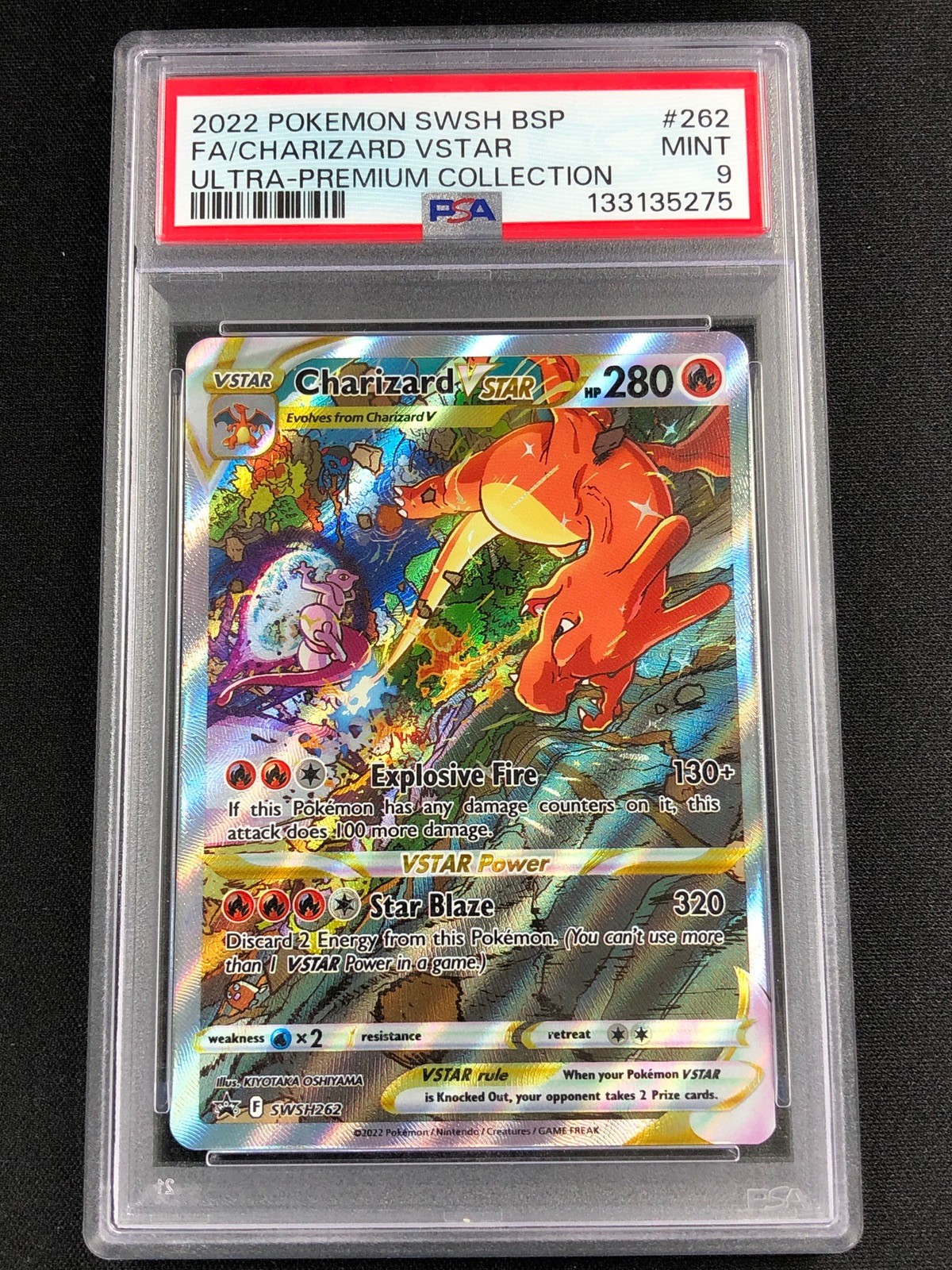 Charizard VSTAR 2022 Sword & Shield: Black Star Promo #SWSH262