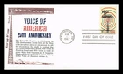 Dr Jim Stamps Voice Of America 1967 Khol Kraft Cachet First Day Cover