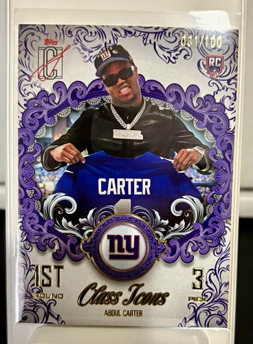 2025 Topps Signature Abdul Carter Base (RAW)