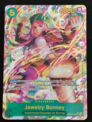 One Piece FR Jewelry Bonney Karte (V.2) OP12-118 SEC - NM