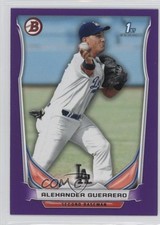 2014 Bowman Prospects Purple Alex Guerrero Alexander Guerrero #BP106 1f0
