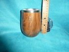 BRUMATE UNCORK'D XL 14 oz WINE TUMBLER WALNUT/woodgrain Spillproof Lid — photo 6