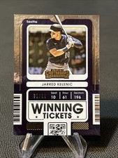 2021 Panini Contenders Winning Tickets Gold /99 Jarred Kelenic Rookie RC #WT-JK