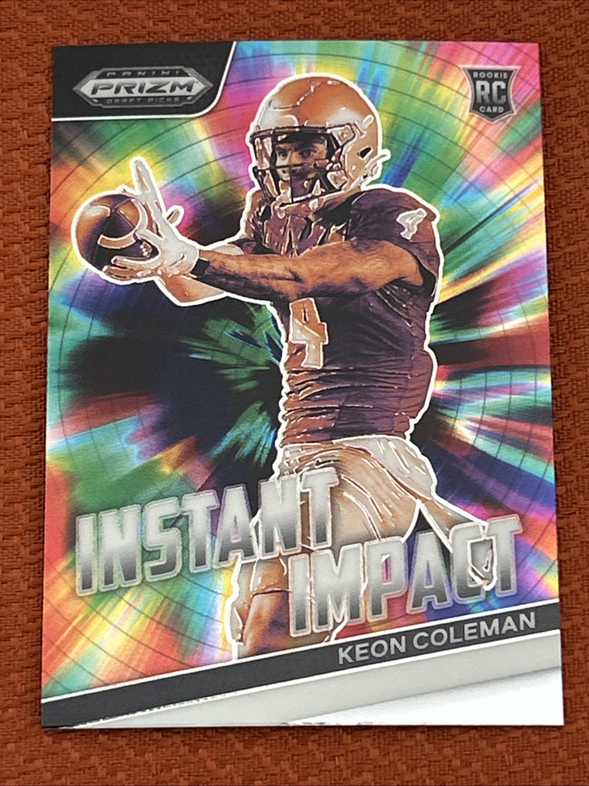 2024 Panini Prizm Draft Picks - Instant Impact Keon Coleman #II-KC (RC)