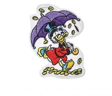 Scrooge McDuck Donald Duck  Patch, Iron On/Sew On