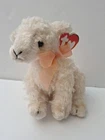 2000 Ty Beanie Baby FLEECIA The  Lamb 6" Yellow 0748B17