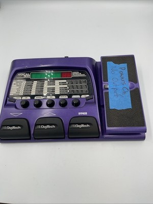 Used Digitech Vocal 300 Vocal Effects Processor Pedal NO Power Supply
