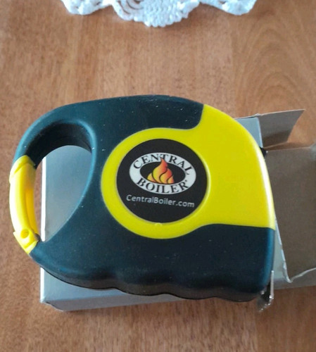 New Central Boiler Promotional 20 Ft Tape Measure Clips On