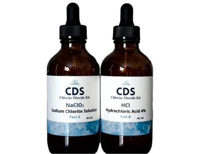 water purification LARGE kit 8Oz CDS solution| On the go kit | Fresh generation