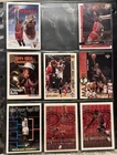 Michael Jordan Chicago Bulls 8 Card Lot-Upper Deck, NBA Hoops, Topps
