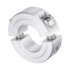 Double Split Shaft Collar 3/4" Bore Aluminum Clamping Collar, 1-1/2" OD