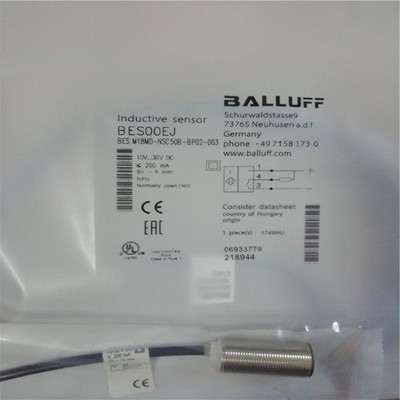 one new balluff SENSOR BES M18MD-NSC50B-BP02-003 Free shipping