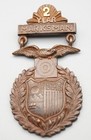 Pre-Spanish American War NY Guard 2 Year Marksman Medal by Tiffany & Co. RARE — photo 1