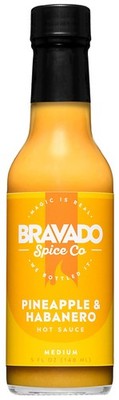 Pineapple And Habanero Hot Sauce By Bravado Spice Gluten 5 Fl Oz (Pack of 1)