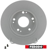 2X Bremsscheibe Ferodo DDF1390C 2 Bremsscheiben Hinterachse Hinten FüR Honda