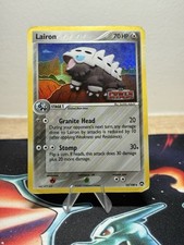 Lairon Reverse Holo 32/108 Ex Power Keepers Pokemon Stamped Card MP HP on eBay