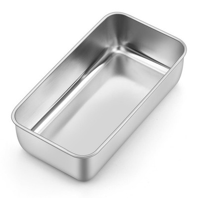 Loaf Pan Set, 9 x 5 Inch Bread Pans, Stainless Steel Loaf Toast Baking Pans