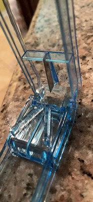 2PCS Pill Cutter Splitter Blue Tablet Divider Small Large Pills Medicine Tool US