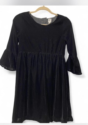 GAP kids black velvet dress NEW WITH TAGS- size 14/16