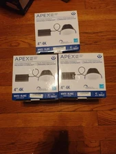 3-NDR Apex High Performance Recessed Downlight, 4 ",  NEW! Chrome 