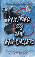Knotted by the Enforcer: A Hockey Omegaverse Romance (Knotts and Ice)