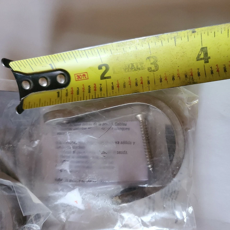 Gancho para bata Liberty 2523521 níquel satinado de una sola punta (3) Foto 3 de 4