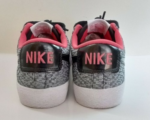 Nike Womens Blazer Low TXT 645021-001 Black Gray Running Shoes Sneakers Size 7.5 - Picture 8 of 10