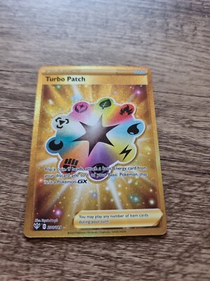 Pokémon TCG Turbo Patch Darkness Ablaze 200/189 Holo Secret Rare