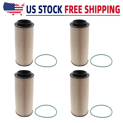 4x~ 2277129 Fuel Filter With Ring Compatible with Paccar MX13 Engine