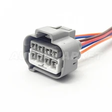 90980-10897 8-way Connector Plug For Toyota 07-21 Headlights Assembled w/wires