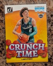 2022-23 Donruss Lamelo Ball Crunch Time Gold Press Proof 