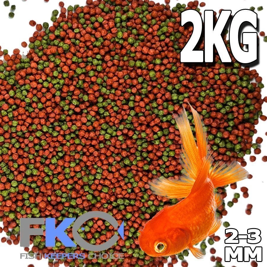 Pond top goldfish food