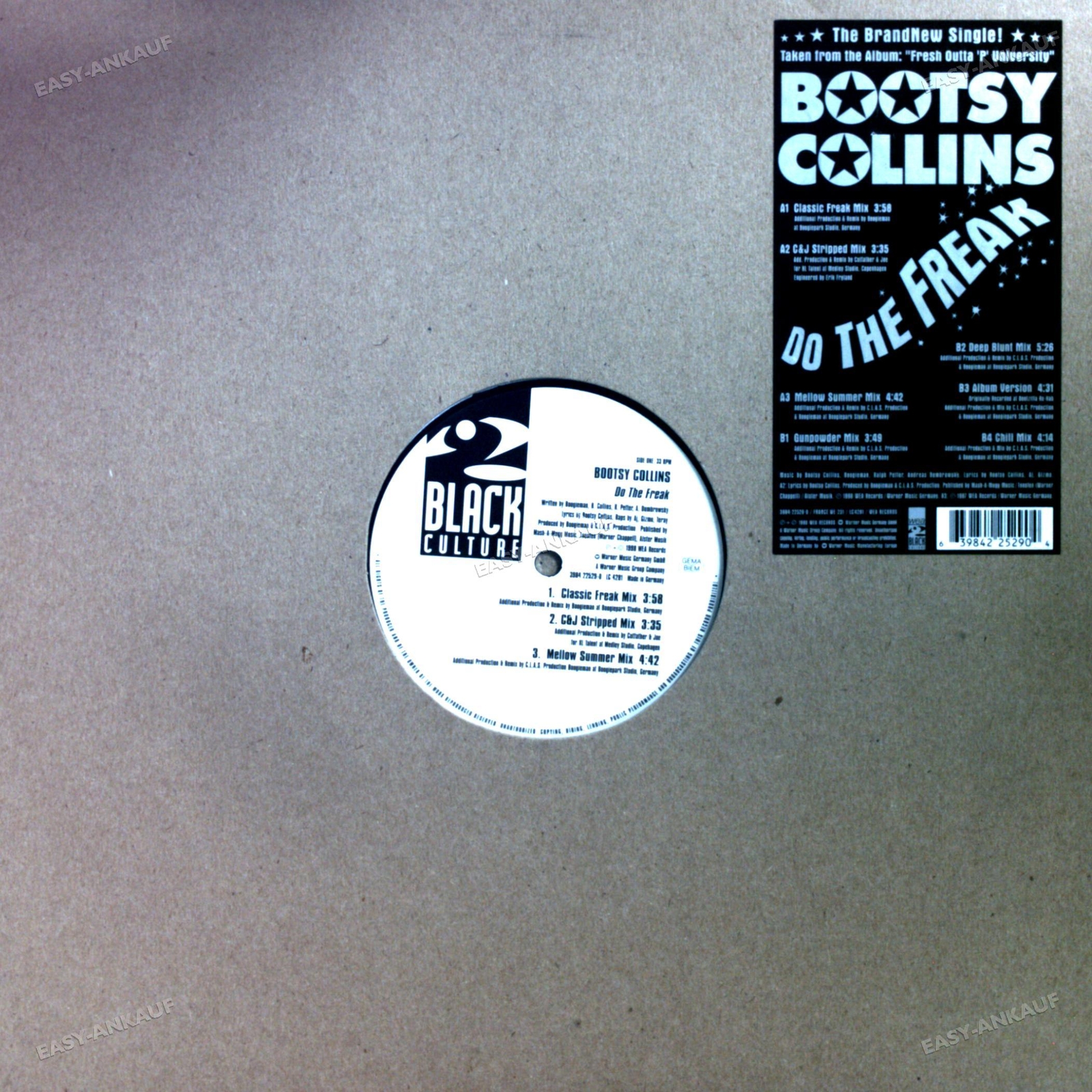 Bootsy Collins Do The Freak Maxi (VG+/VG+) '* eBay