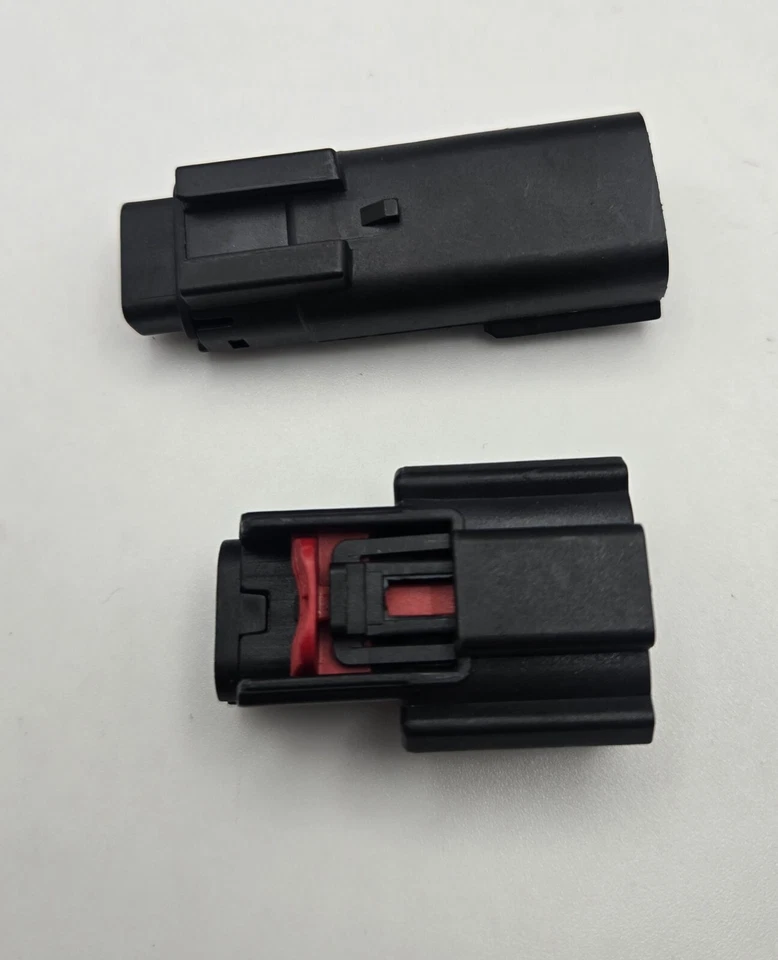 For Molex 3 Pin Wire Connector, Harley BLACK Waterproof, Sealed Kit, MX150 CPA U - Image 2 of 4