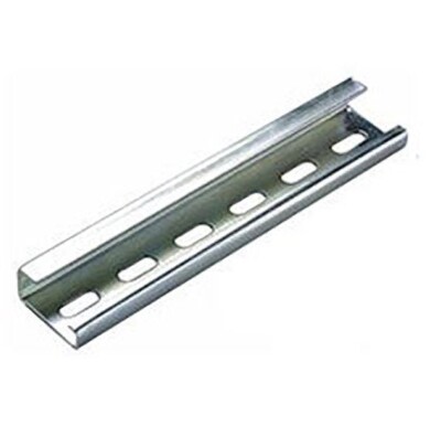 88436, TECNOMATIC, Ts-32 Din 1 G-Type High Profil Zinc-Plated, 18/25Mm Slots