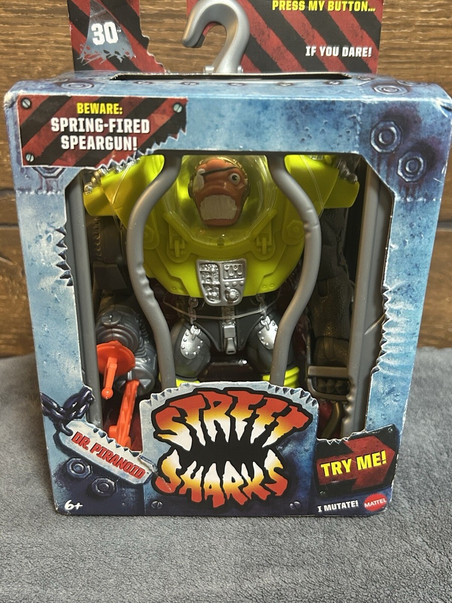 Street Sharks 30th Anniversary Dr. Piranoid Action Figure