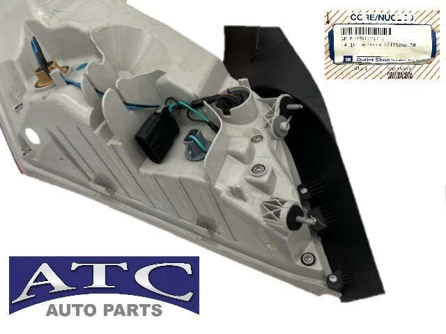 09011017 New OEM Right Passenger LED Tail lamp for 2014-2016 Buick Lacrosse 2.4L Foto 2 de 4