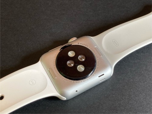 Apple Watch 38 mm Serie 1 alluminio silver/bianco (1a generazione) OTTIMO - Foto 10 di 13