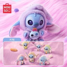 Miniso Stitch Eat Something Before Sleep Series Vinyl Figure Confirmed Blind Box