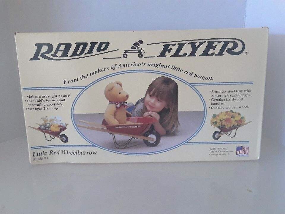 radio flyer kids wheelbarrow