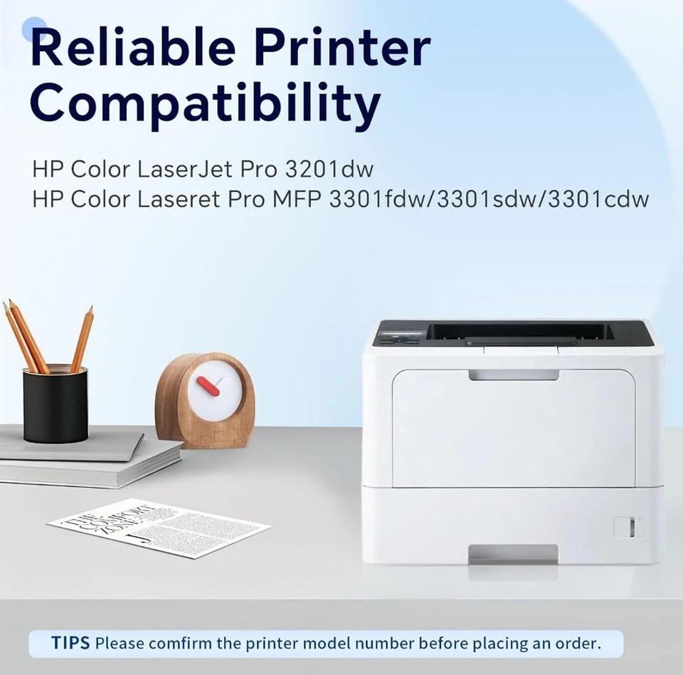 *4 PK* 218X W2180X High Yield Toner for HP LaserJet Pro MFP 3301fdw *NO CHIP* - Image 2 of 4